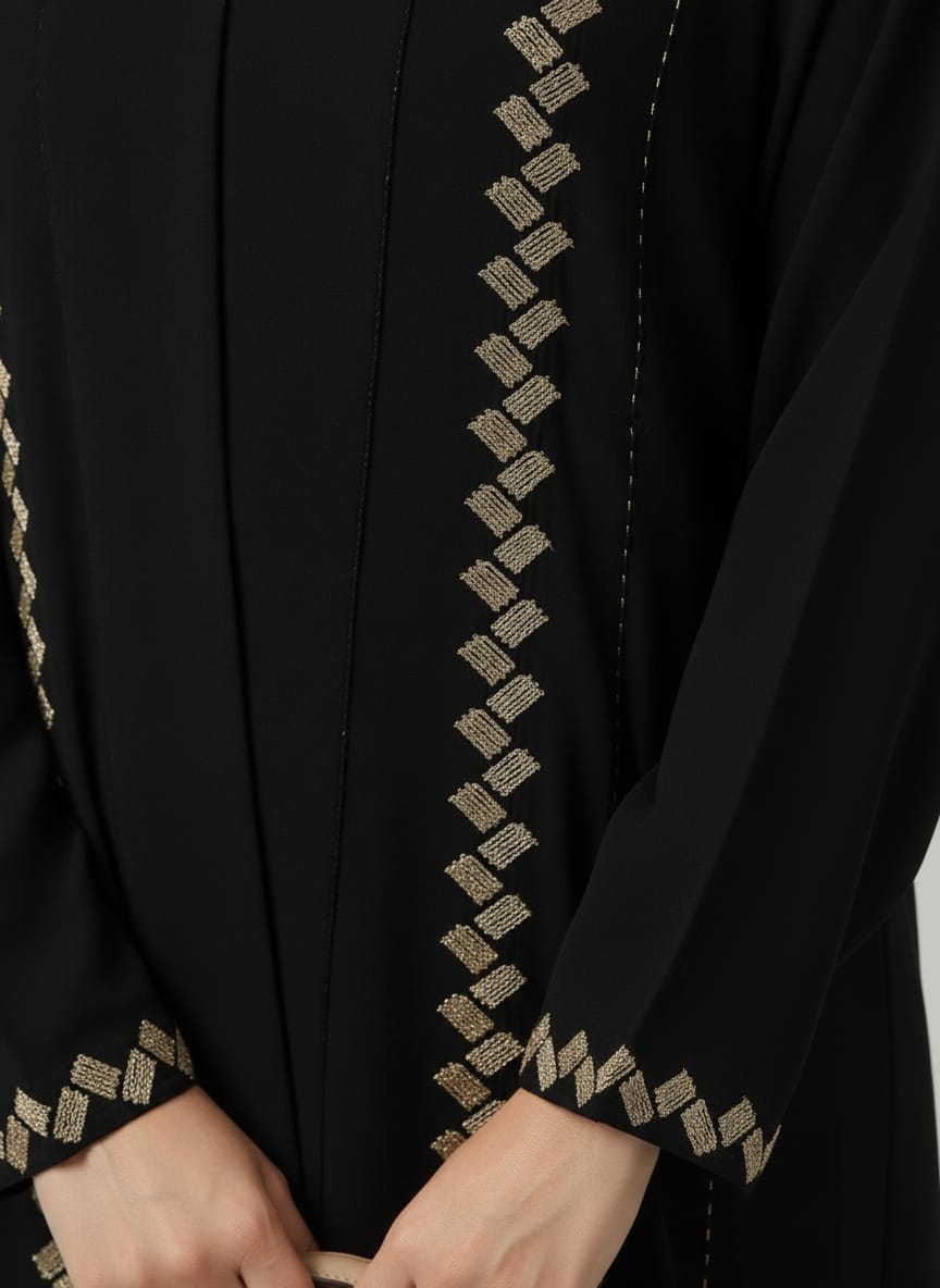 Zari Line Abaya