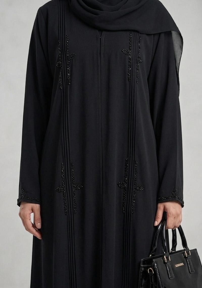 AL Ifrah Beaded Detail Abaya