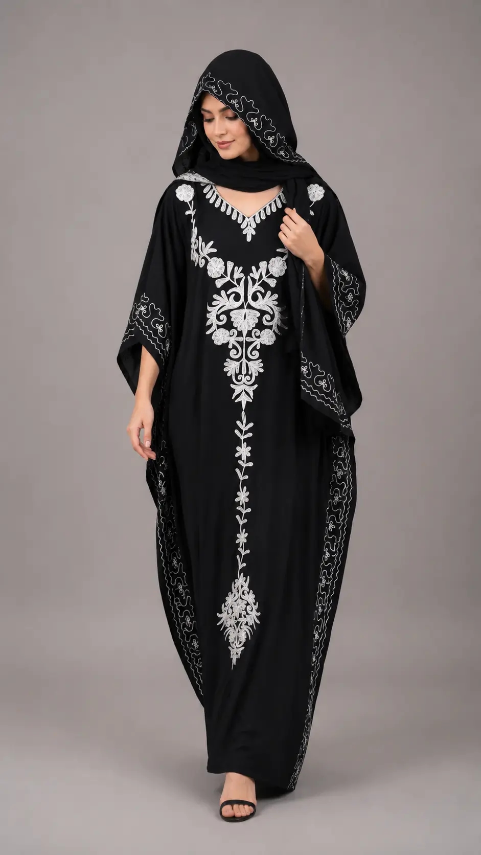 The Midnight Jasmine Kaftan