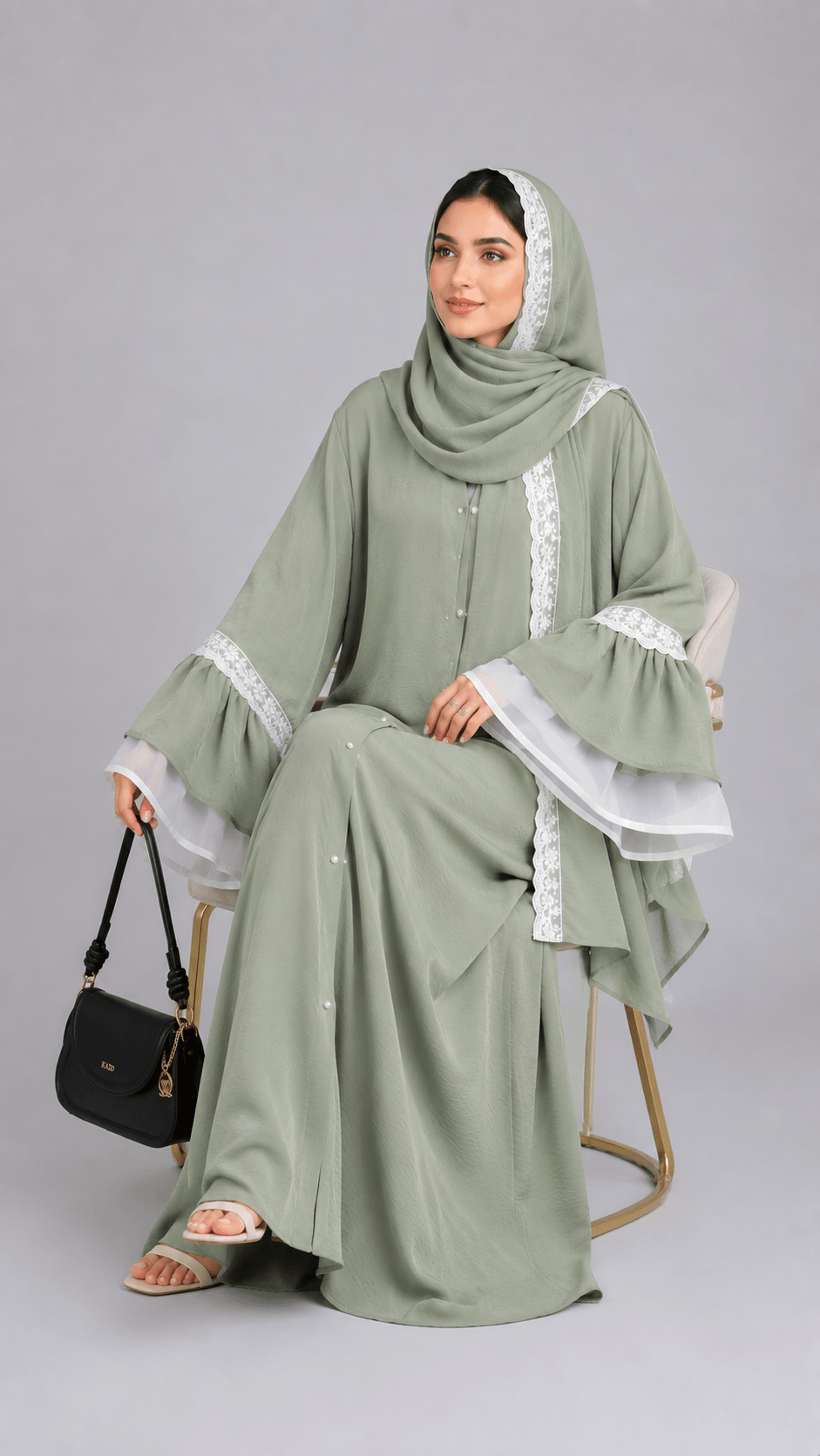 The Sage Lux Abaya