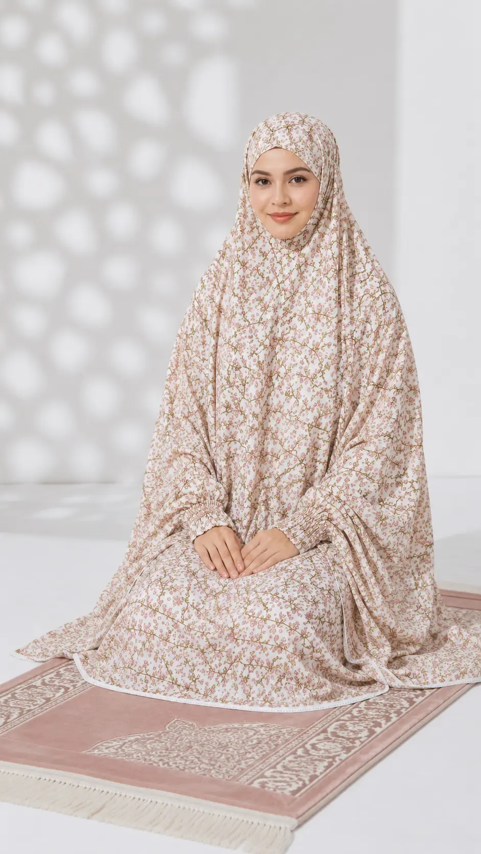 Blossom Whisper Salah Khimar