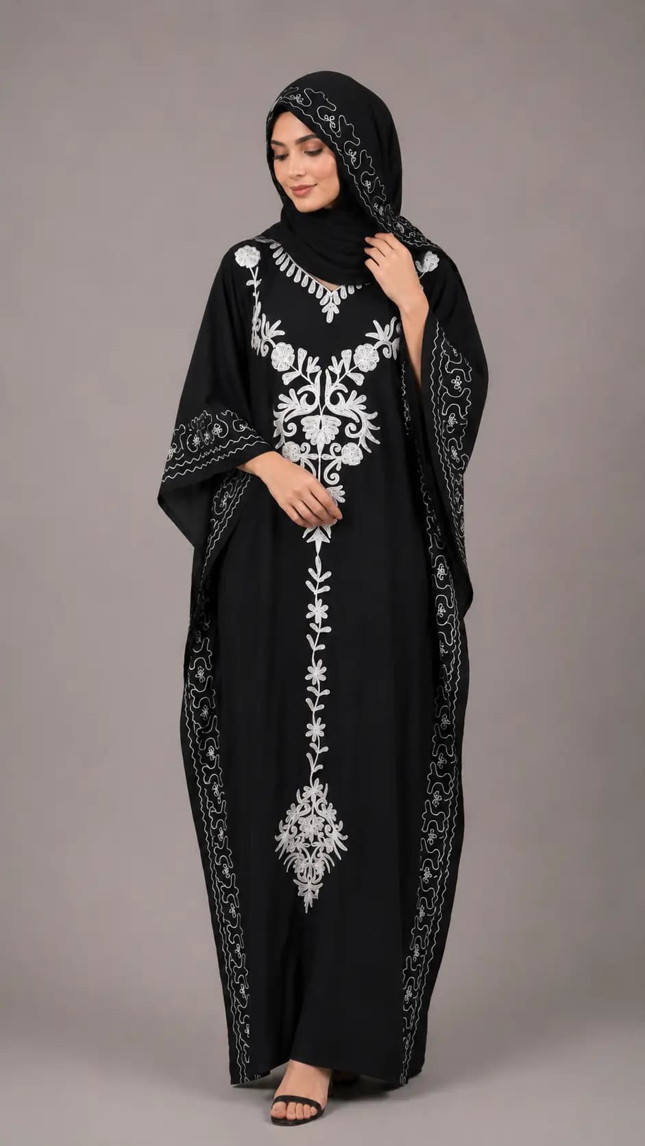 The Midnight Jasmine Kaftan