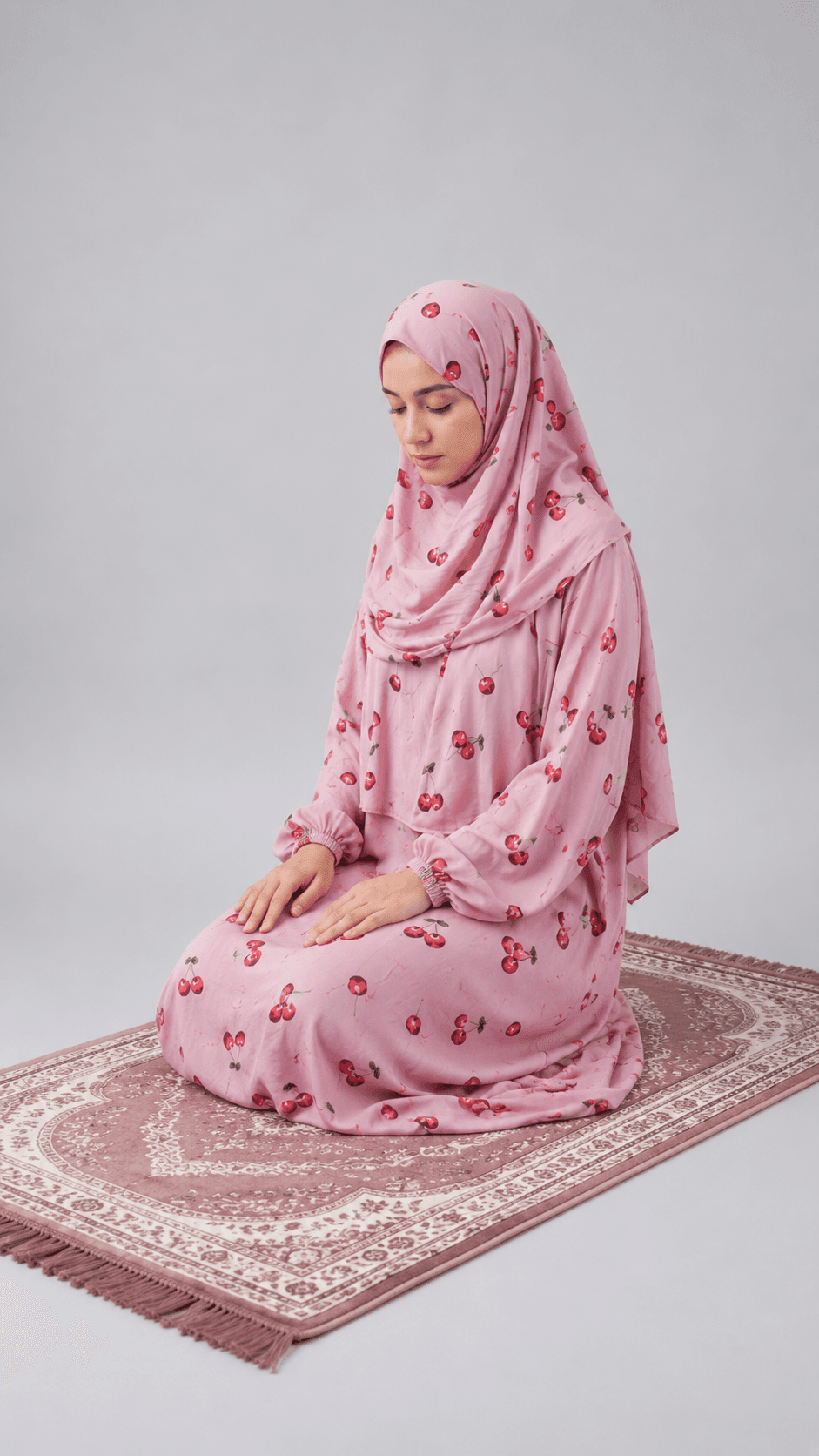 Cherry Blossom Prayer Dress - Slim Fit